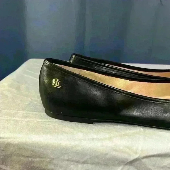 Ralph Lauren Black Ballet Flats - Picture 2 of 5